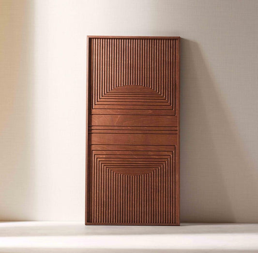 Newline 3D Wood Wall Art, Wood Wall Decor, Housewarming Gift, Rustic Wall Art, Wooden Wall Art, Varnish Wood Decor, Discounted Product